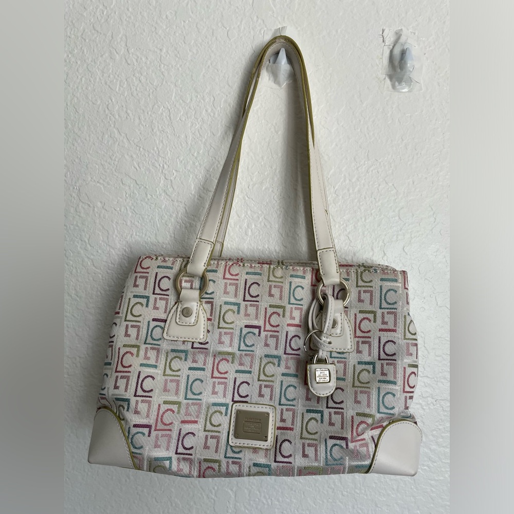 Liz Claiborne shoulder bag. Off-white (beige)